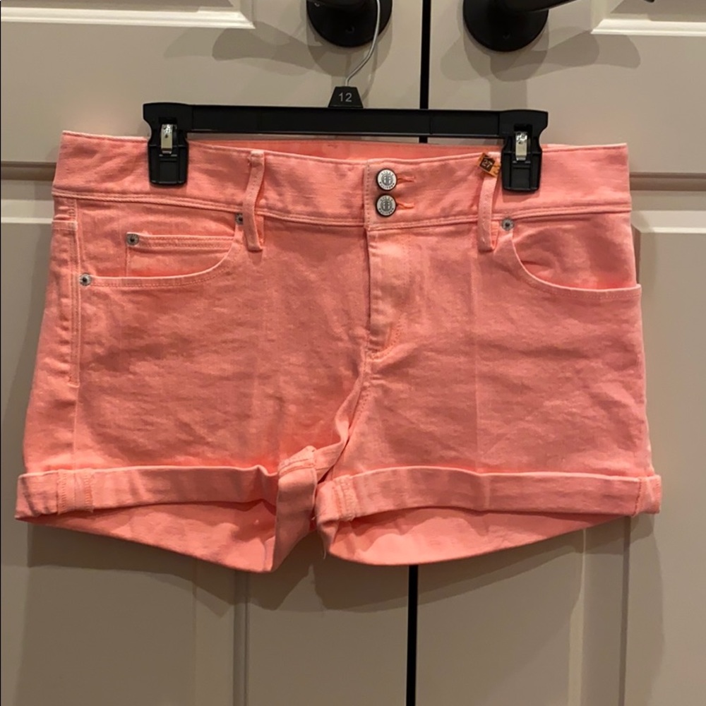 LILLY PULITZER neon Clifton denim short